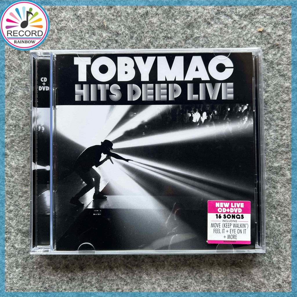 TobyMac Hits Deep Live Original CD+DVD Album [Sealed] Brand New 1Z03429 -TH2
