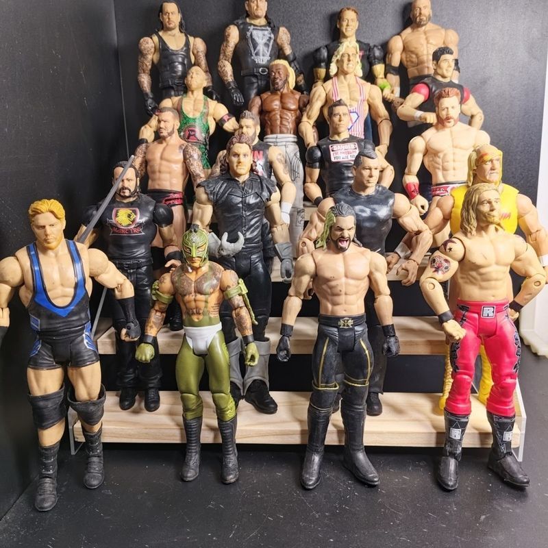 ขายร้อน Mattel WWE WWE WWE Wrestler 20 ซม.23 ซม.Action Figure เครื่องประดับชํารุด