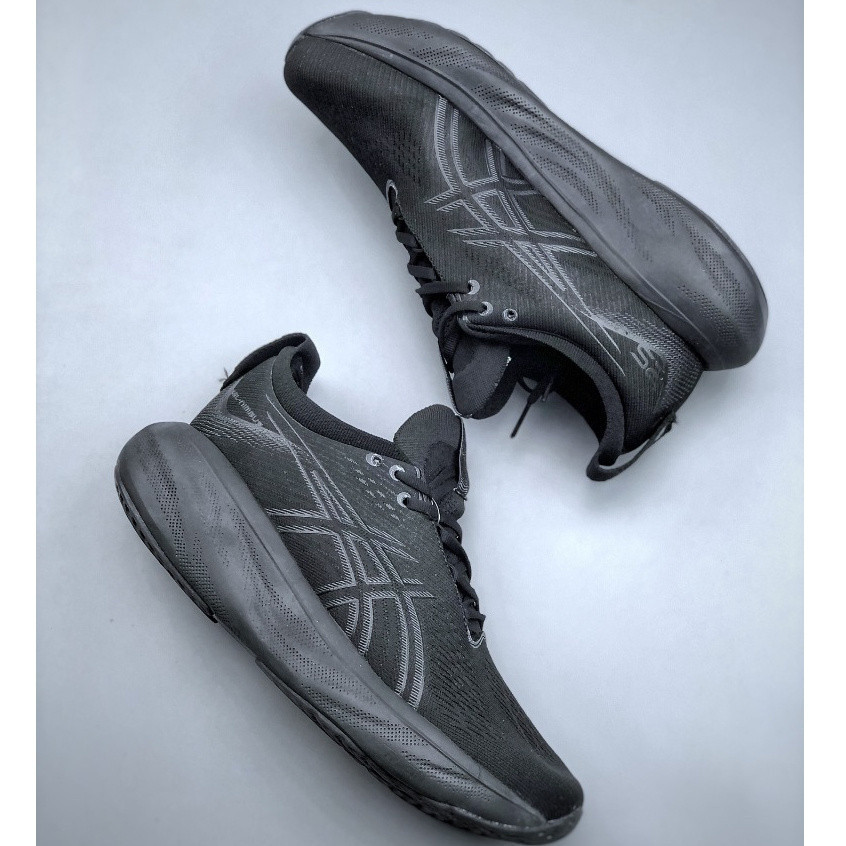 รองเท้าวิ่ง Asics Gel-Nimbus 25 สีดำ เหมาะสำหรับทั้งชายและหญิง
