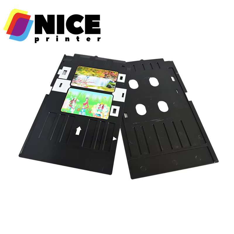 A+++PVC ID Cardถาดพลาสติกพิมพ์ถาดสําหรับEpson R260 R265 R270 R280 R290 R380 R390 RX680 T50 T60 A50 P