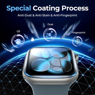 ฟิล์มแก้วนิรภัย HD Hydrogel for Apple Watch 49มม IWatch Ultra 3 2 Series 11 10 9 8 7 6 SE 3 2 1 46มม 45 44 42 41 40 38มม
