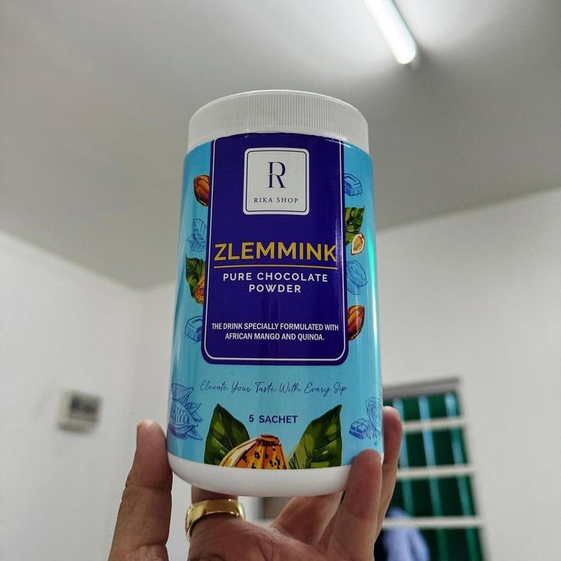 3BOX - RIKA SHOP ZLEMMINK Coklat Murni Serbuk 5 SACHET setiap box Pilihan Kalori Tinggi & Rendah & M