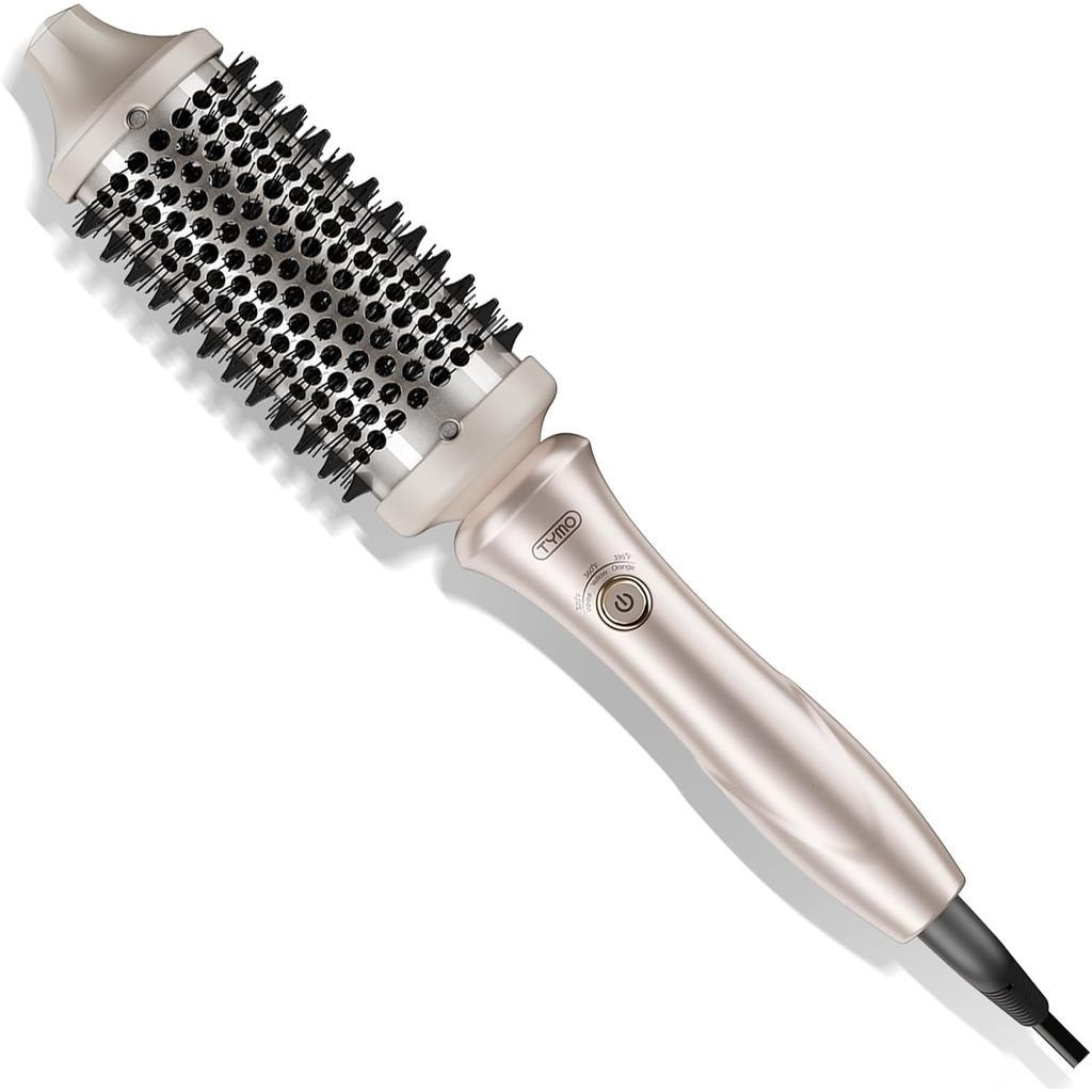 TYMO2.0ThermalBrushurlingBrush-STYLUX1.7 "BlowoutVlumizerwithFlexi-FitforHairStraightening, HeatedRr