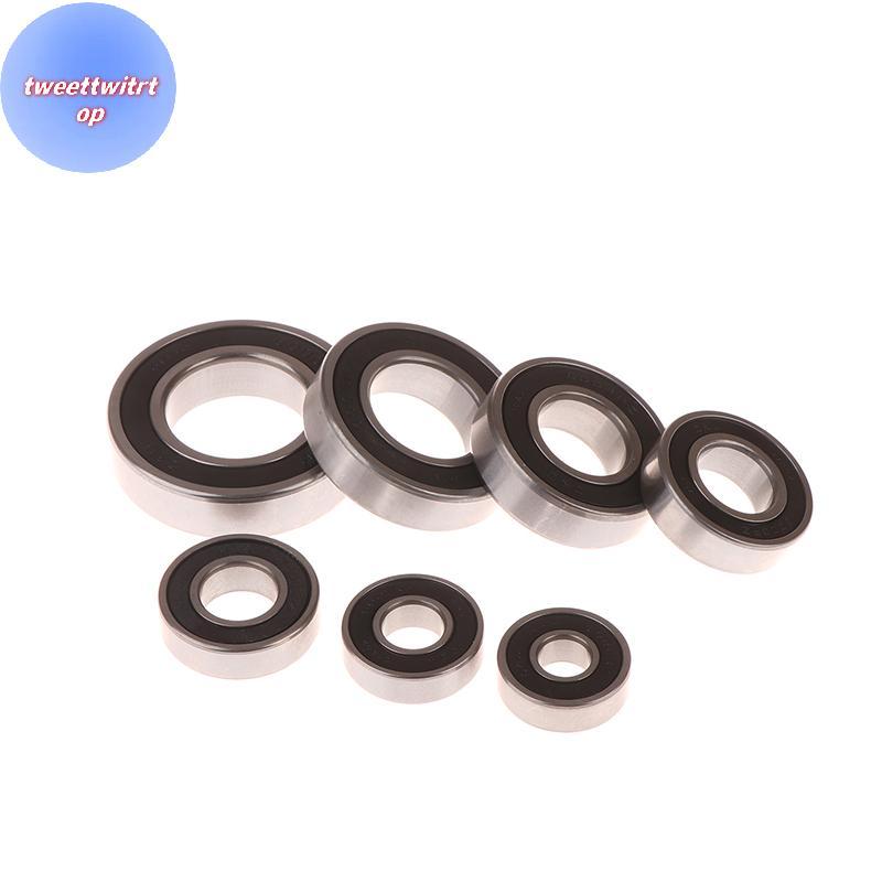 DOUSUN 2PCS 6000RS 6001RS 6002RS 6003RS 6004RS 6005RS แบริ่งบอลร่องลึก 6000 6001 6002 6003 6004 6005