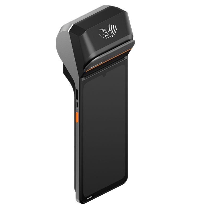 SUNMI SUNMI V2/V3 เครื่องพิมพ์ลงทะเบียนเงินสดมือถือ American Group Takeaway สั่งซื้อเครื่อง NFC สแกน