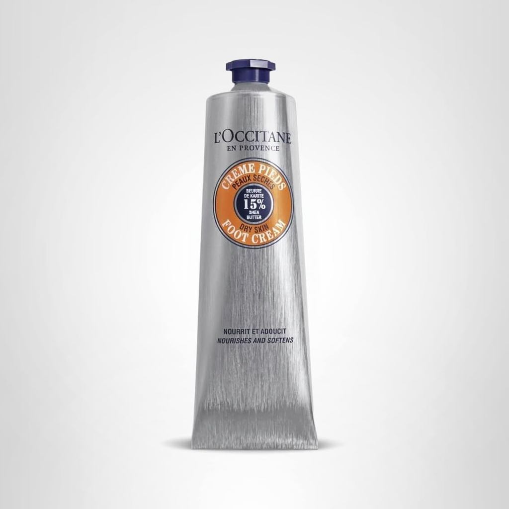 L'OCCITANE LOCCITANE 15% Shea Butter Foot Cream Enriched with Lavender & Arnica 5.30 ออนซ์