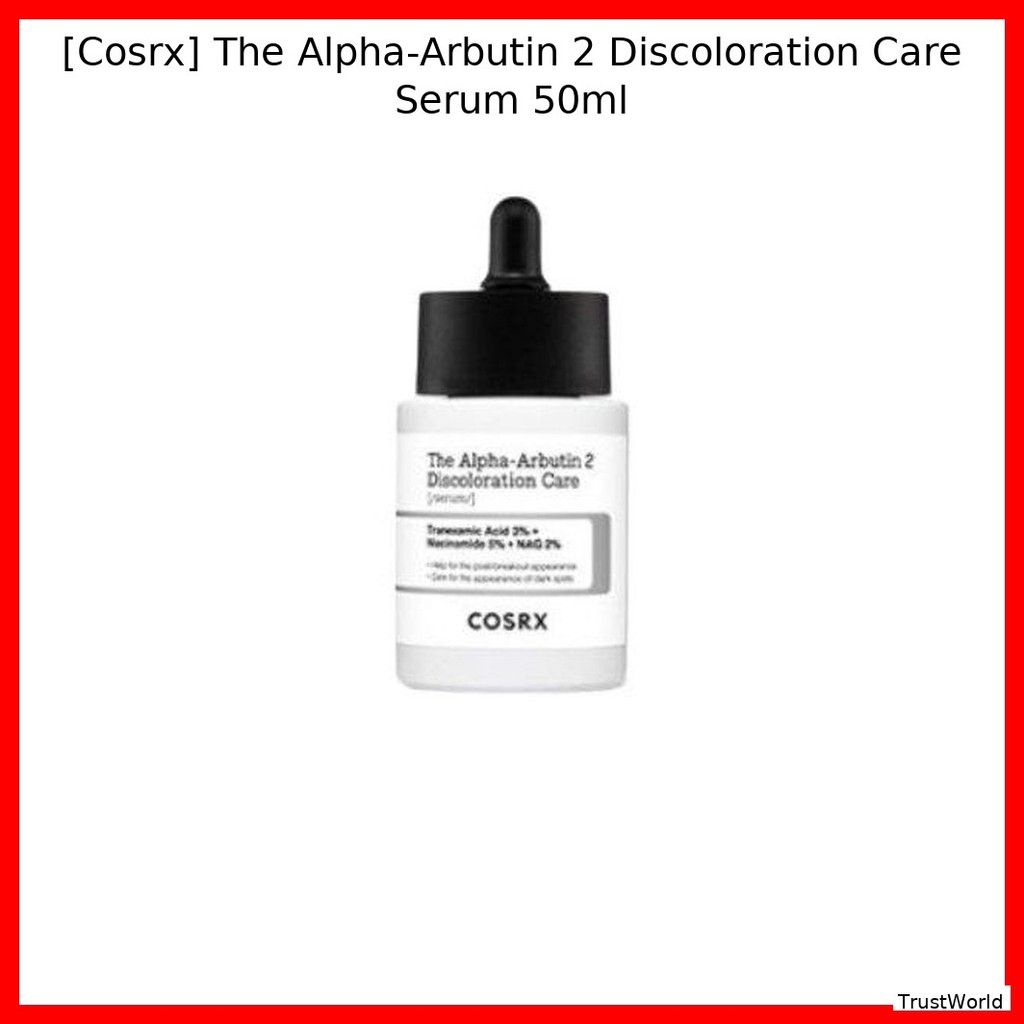 [Cosrx] The Alpha-Arbutin 2 Discoloration Care Serum 50ml / Brightening, Smoothi by TrustWorld