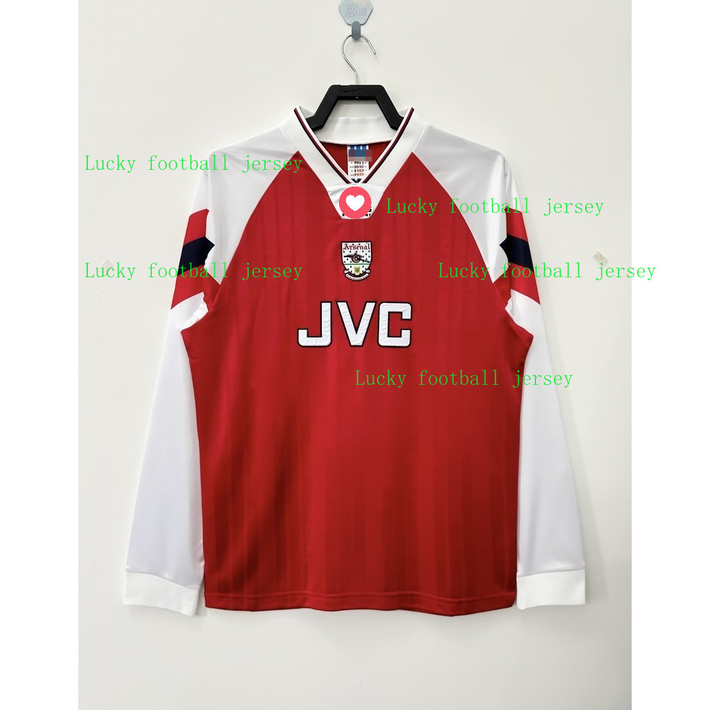 1992-1994 Arsenal Home แขนยาว เสื้อฟุตบอล Arsenal