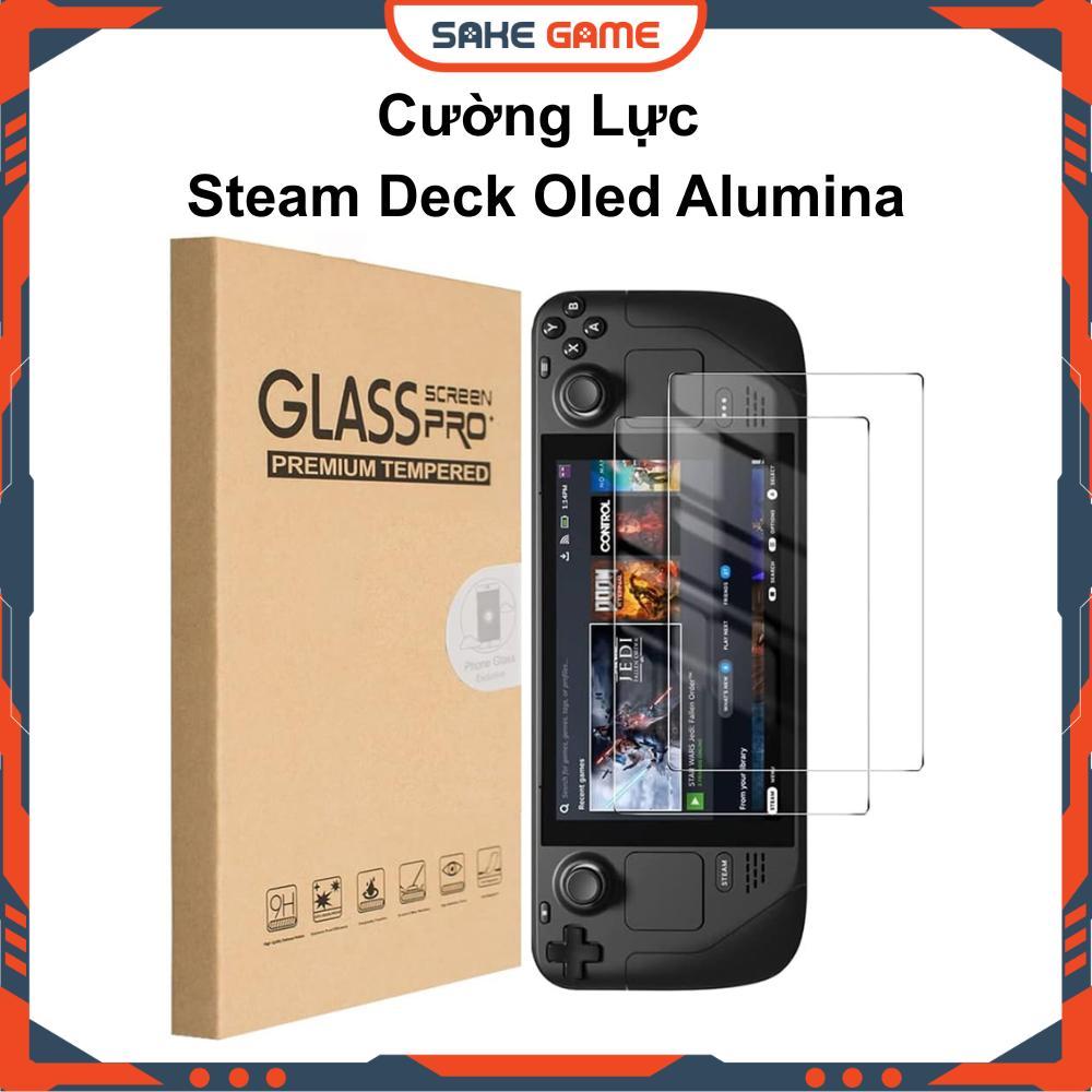 ไอน้ํานิรภัย Oled Alumina ป้องกันหน้าจอ Steam Deck Oled Alumina Tempered Steam Oled ป้องกันหน้าจอ St
