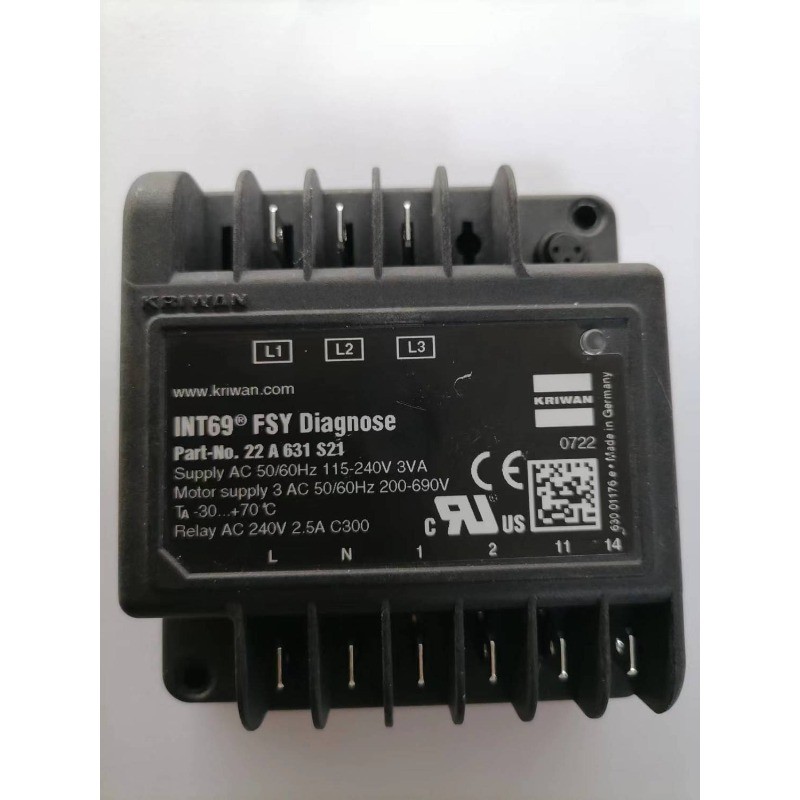 สำหรับโมดูลป้องกันคอมเพรสเซอร์สกรู Hanbell รุ่น JTX-A/JTX-B (รีเลย์ HB-MP1)