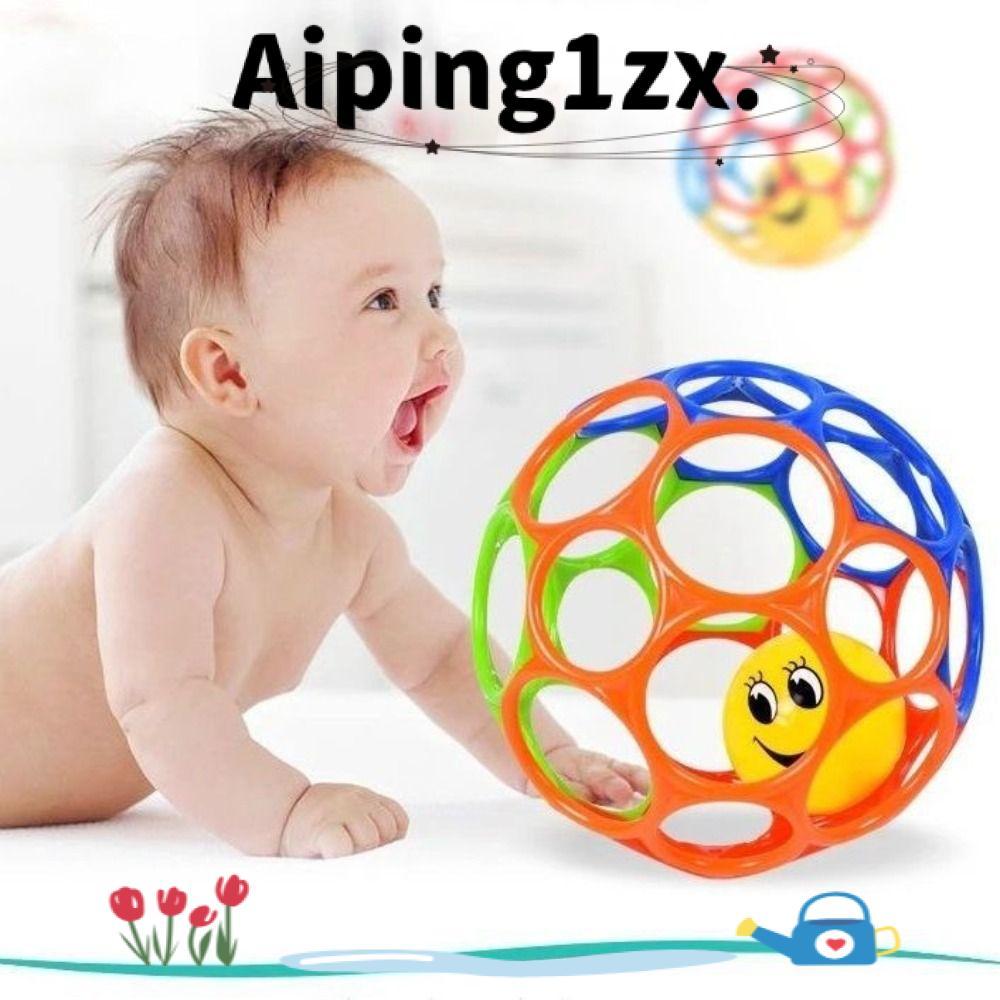 NG1ZX Strength Training Ball, Childrens Grip Training Hole Bright Starts Oball, Age Infant and Up BP