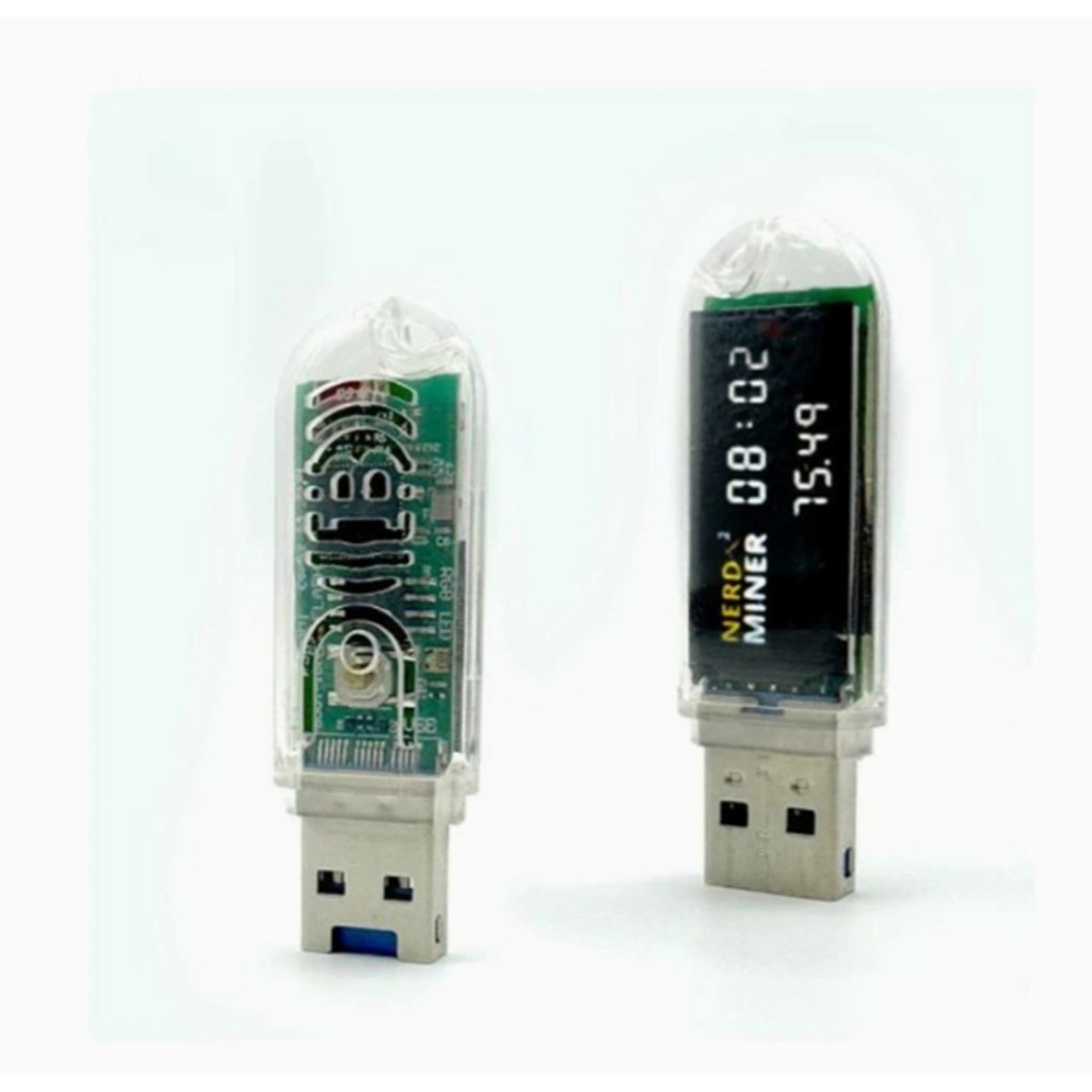 Lucky Miner LV03 Bitcoin Miner USB MINI ASIC Mining 74KH/S Solo Miner Crypto Mining Silent Miner Mac