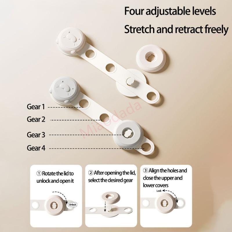 MDD Baby Safety Drawer Lock Anti Slip Safe Protections for Home Childproofing Need