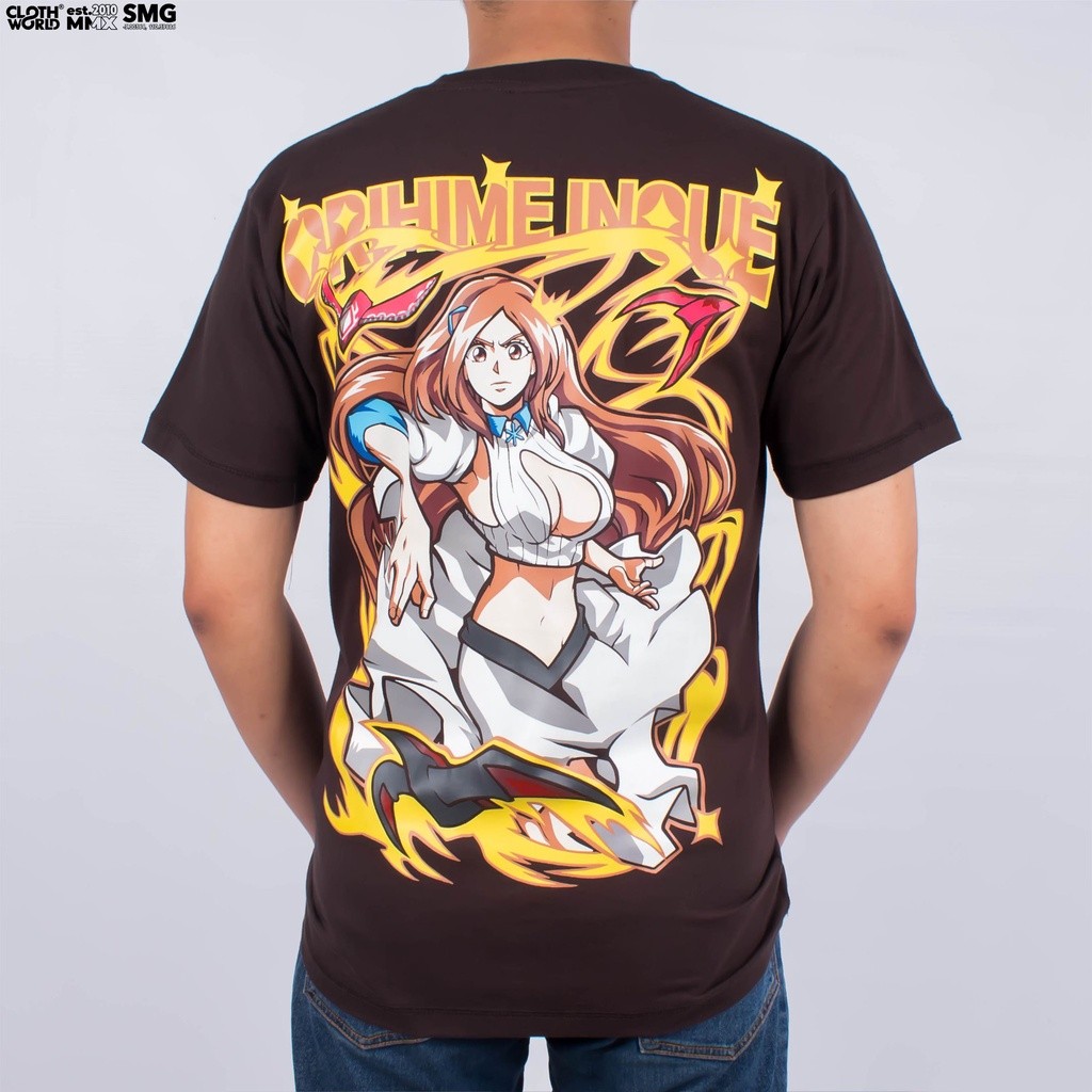 Clowor Orihime Inoue Shun Rikka Thousand Year Blood War Arc Bleach Anime Kaos เสื้อยืด