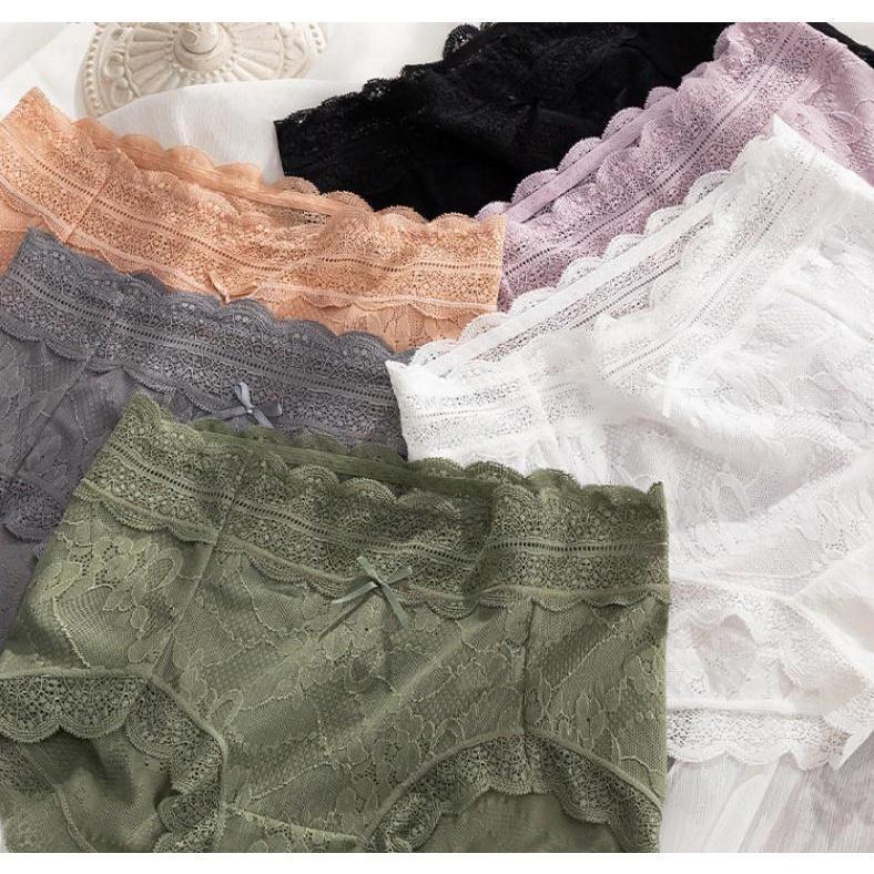 ลูกไม้ Jacquard กางเกงในเปลือยไร้ตะเข็บ, ชุดชั้นในสตรี, ระบายอากาศได้