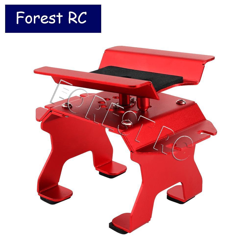 อลูมิเนียม RC รถพร้อมผู้ถือช็อกสําหรับ 1/24 1/16 RC Crawler MJX SCX24 TRX4M FCX18 FCX24