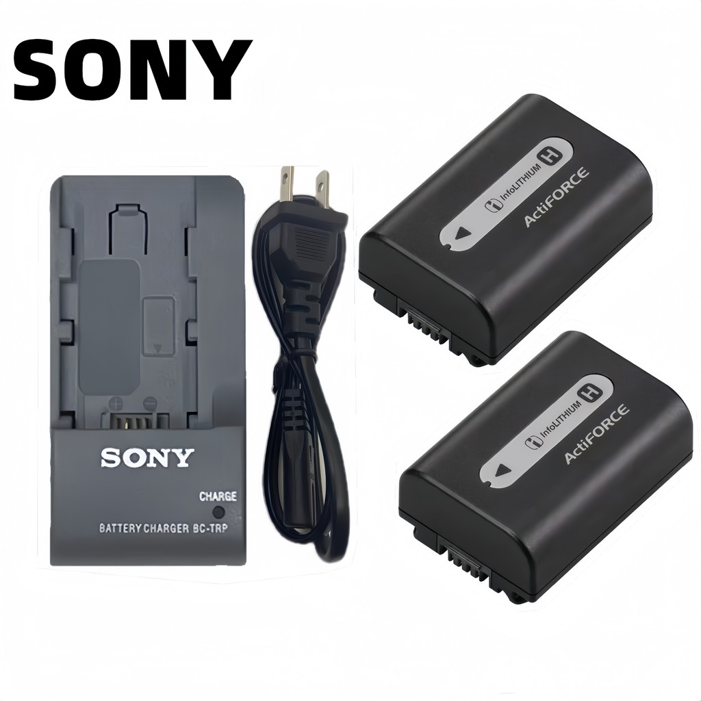 Sony DCR-SR10 SR11 SR12 SR42 SR45 กล้อง NP-FH50 แบตเตอรี่ + เครื่องชาร์จ