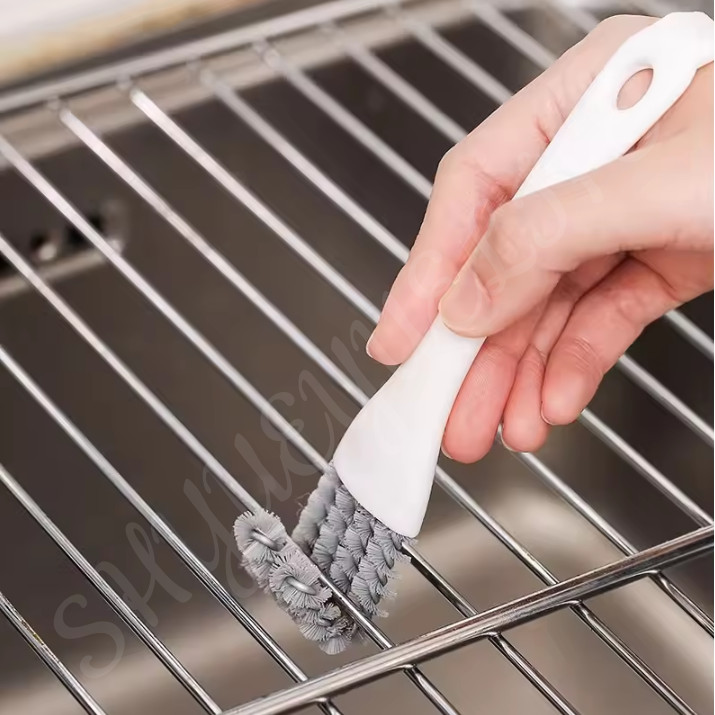 ชิเยว่เยว่ เตาทําความสะอาดข้อศอกแปรงตารางช่องว่างทําความสะอาดแปรงอุปกรณ์ครัวในครัวเรือน - รูปที่ 2