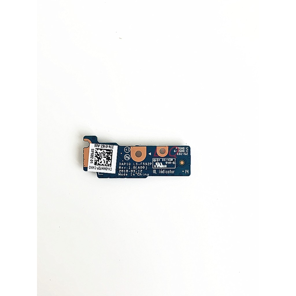 Dell Precision 7530 สวิตช์บอร์ดพลังงานบอร์ดขนาดเล็ก LS-F592P MWF2P