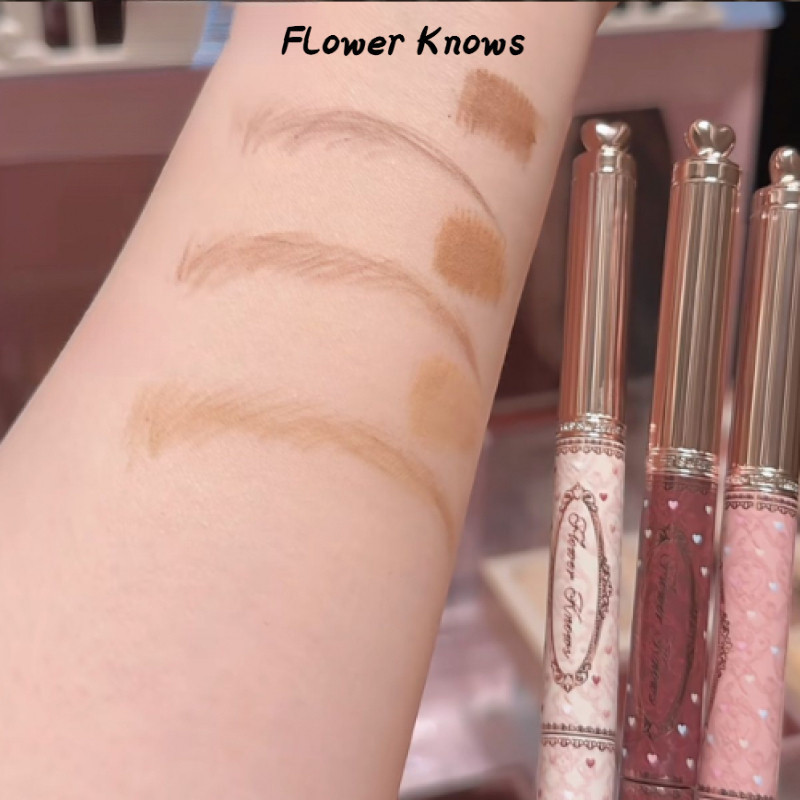 ดอกไม้ KNOWS## FLOWER KNOWS Sweetheart Bear Eyebrow Dyeing Cream ดินสอเขียนคิ้วติดทนนานกันน้ําและเหงื่อดินสอเขียนคิ้วใช้ทุกวันแต่งหน้าคิ้ว
