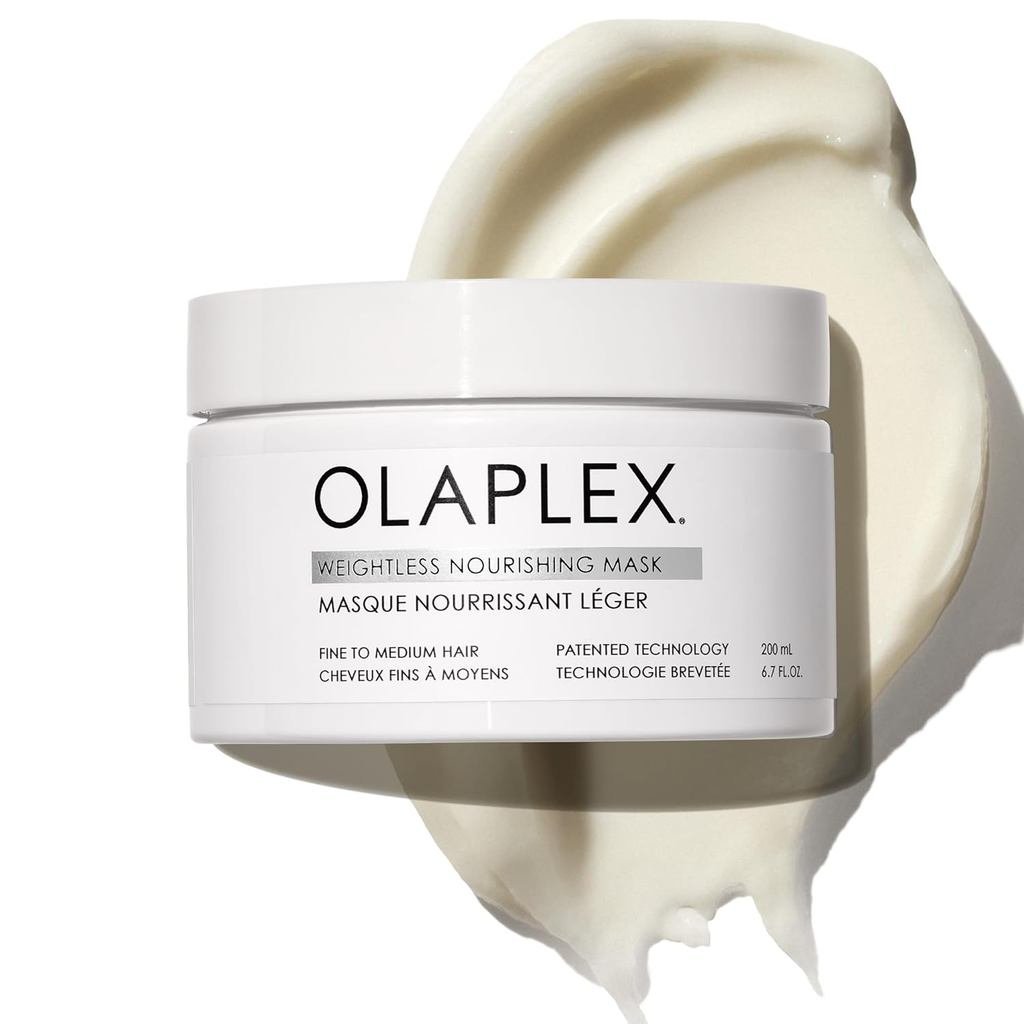 Olaplex Weightless Nourishing Mask: Cuticle Sealing Mask | Hydrate & Volumize | For Fine to Medium H