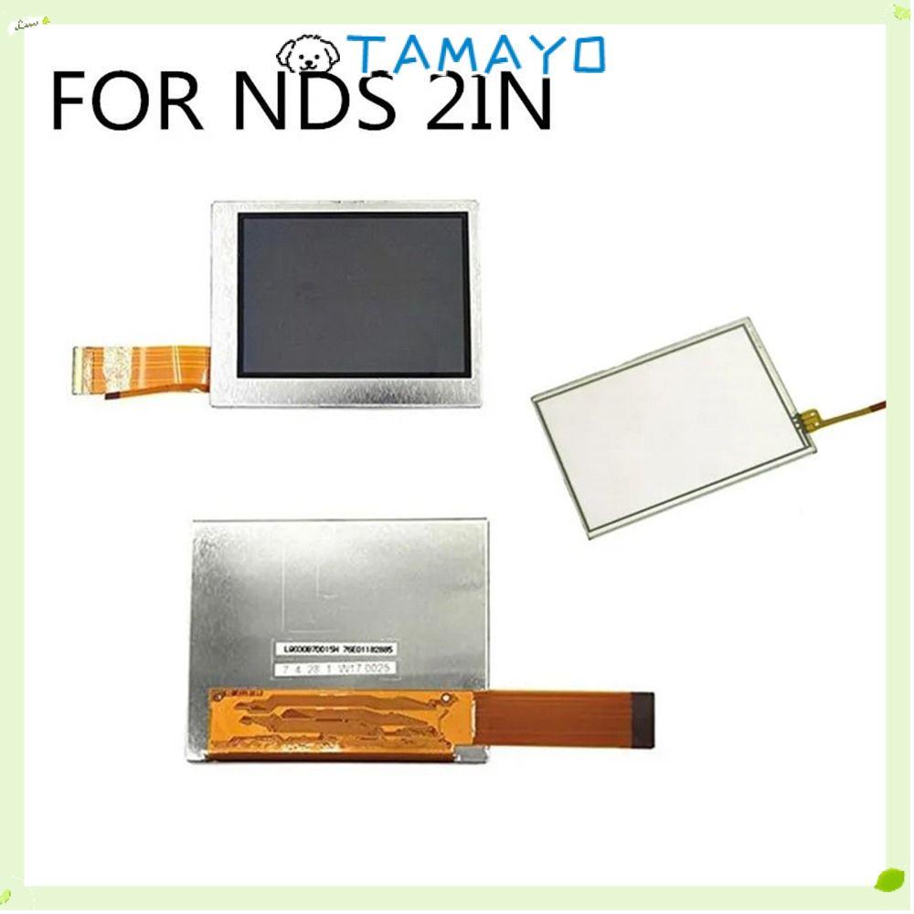 TAMAYO จอแสดงผล LCD, ซ่อมอะไหล่หน้าจอคอนโซลเกม, หน้าจอ DIY ดั้งเดิม Digitizer สําหรับ DS/NDS