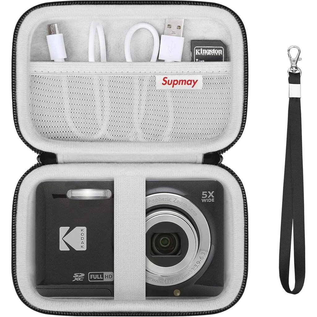 Carrying Case Compatible with KODAK PIXPRO FZ55 / FZ53 / FZ45 / FZ43 16MP Digital Camera, Vlogging C