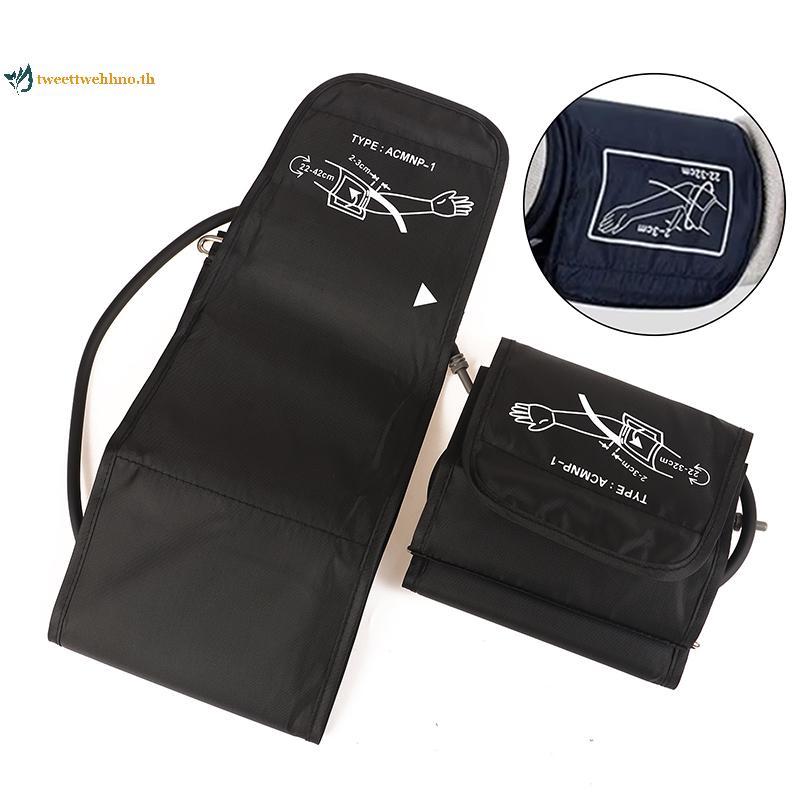 Tweetwehhno ผู้ใหญ่แขนความดันโลหิต Cuff เข็มขัด 22-32 ซม./22-42 ซม. Tonometer Sphygmomanometer Upper Cuff สําหรับแขนเครื่องวัดความดันโลหิต TH