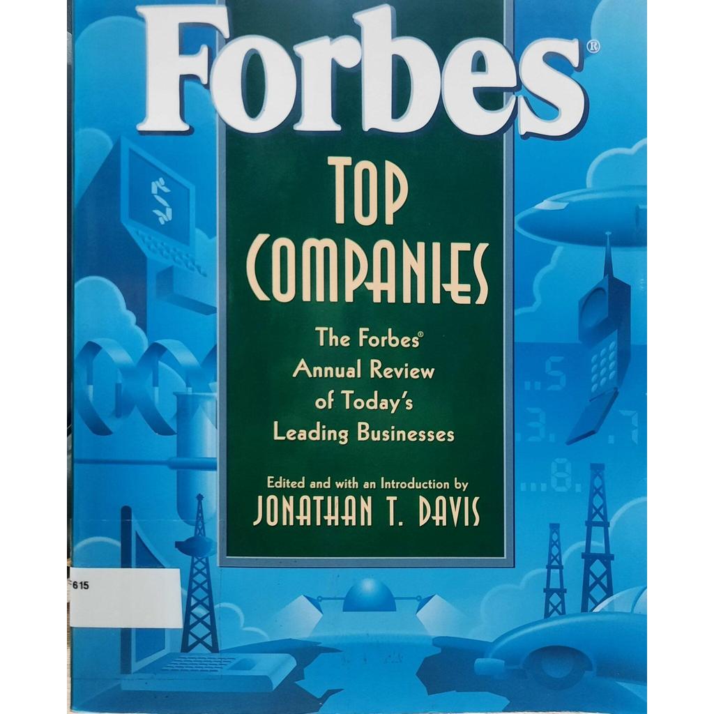 [BnB] USED Forbes: Top Companies (The Forbes Annual Review of Todays) โดย Jonathan T. เดวิส (เอ็ด.)