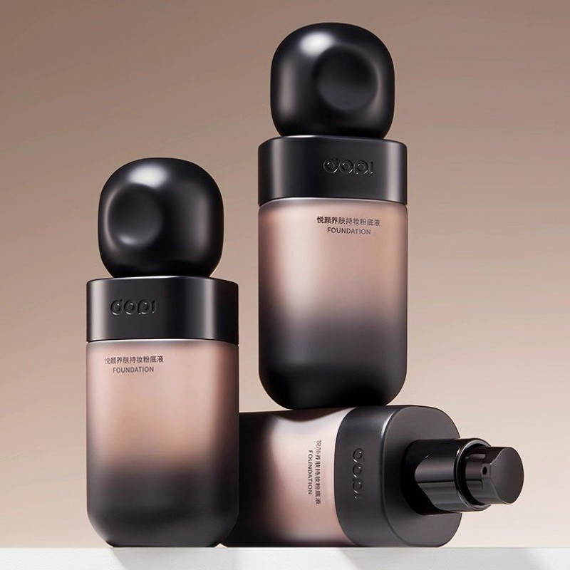 Dopi Liquid Foundation Skin Care และแต่งหน้า Holding Liquid Foundation แต่งหน้าการตั้งค่ากันน้ําเหงื่อน้ําหนักเบาคอนซีลเลอร์ติดทนนาน Liquid Foundation