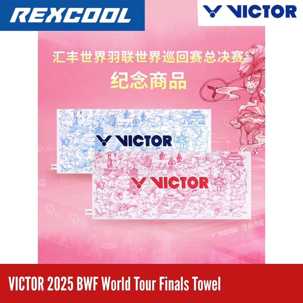 VICTOR 2025 BWF World Tour Finals สินค้าผ้าเช็ดตัว TWWT2505 I/F