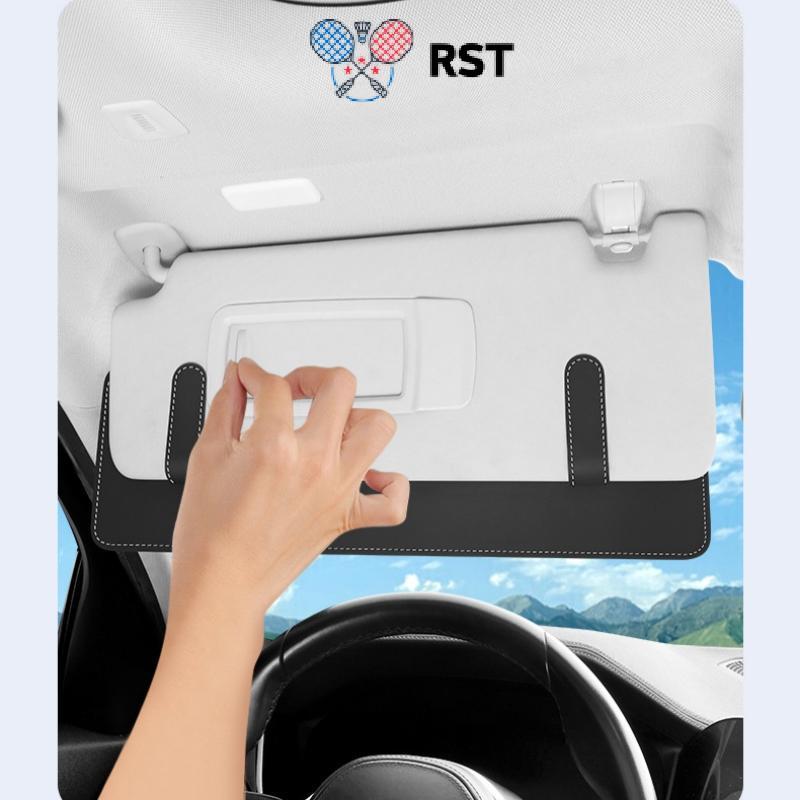 RunSabailTWO 1 ชิ้นแว่นตาหน้าต่างรถและที่เก็บการ์ด Blocker Universal รถ Sun Visor Extender สามารถเก็