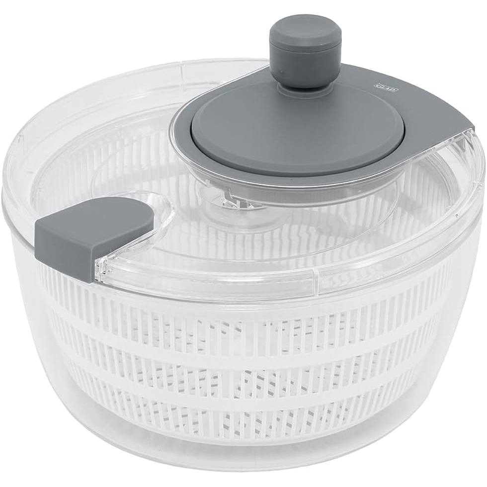 Glad Salad Spinner, 4.2 Quarts - เครื่องล้างจาน Safe Lettuce Spinner, เครื่องซักผ้าผลไม้, และที่กรอง