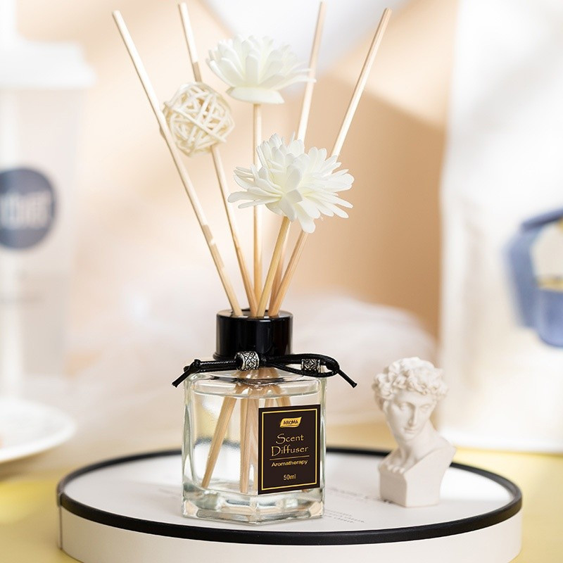 50ML Fireless Aromatherapy กลิ่นหอมติดทนนาน 30 วัน 9 ประเภทน้ําหอมมีจําหน่าย Fireless Aromatherapy Mini Aromatherapy Encounter/Shangri-La/ลาเวนเดอร์ในครัวเรือนในร่มกลิ่นหอมบ้านร้อน ราคา ถูกที่สุด ดีลบีเคเค แกลเลอรีภาพที่ 4