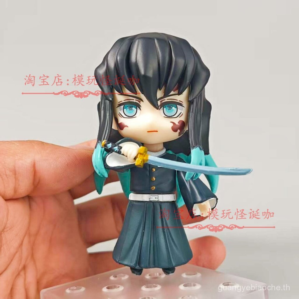 Anime Demon Slayer Merchanded 2218 Shitotsu Muichiro รุ่น Q Nendoroid Joint Action Figure ของเล่นอิน