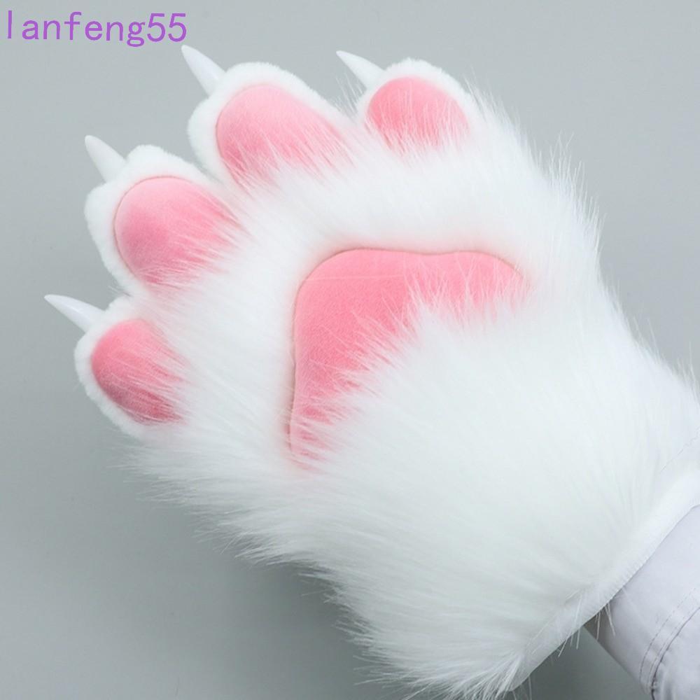 JETTY 8pcs สัตว์ Fursuit Claws อุปกรณ์เสริม,อีพ็อกซี่ Multicolor Furry Claws เล็บ, Creative Handmade