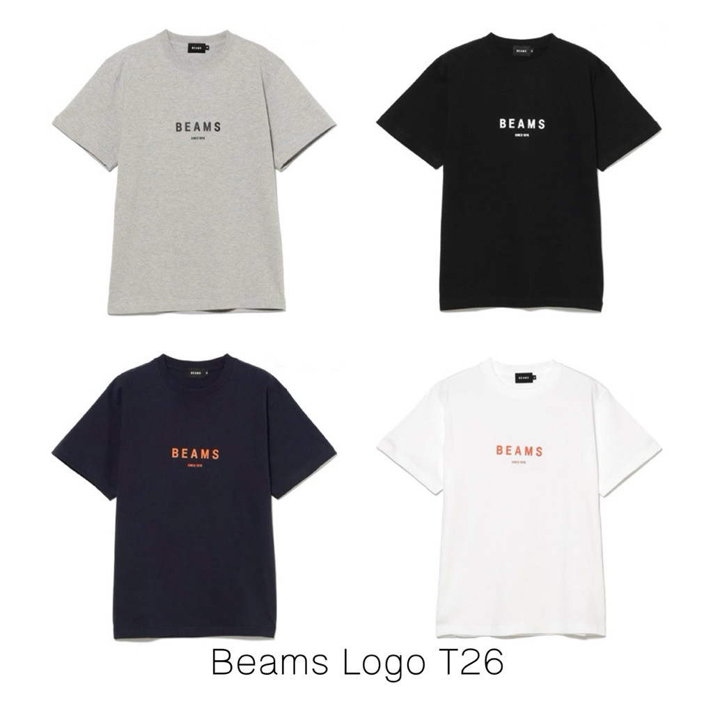 💙พร้อมส่ง💙 เสื้อยืด Beams ลาย B.Beams Logo T-26 ของแท้💯% จากญี่ปุ่น