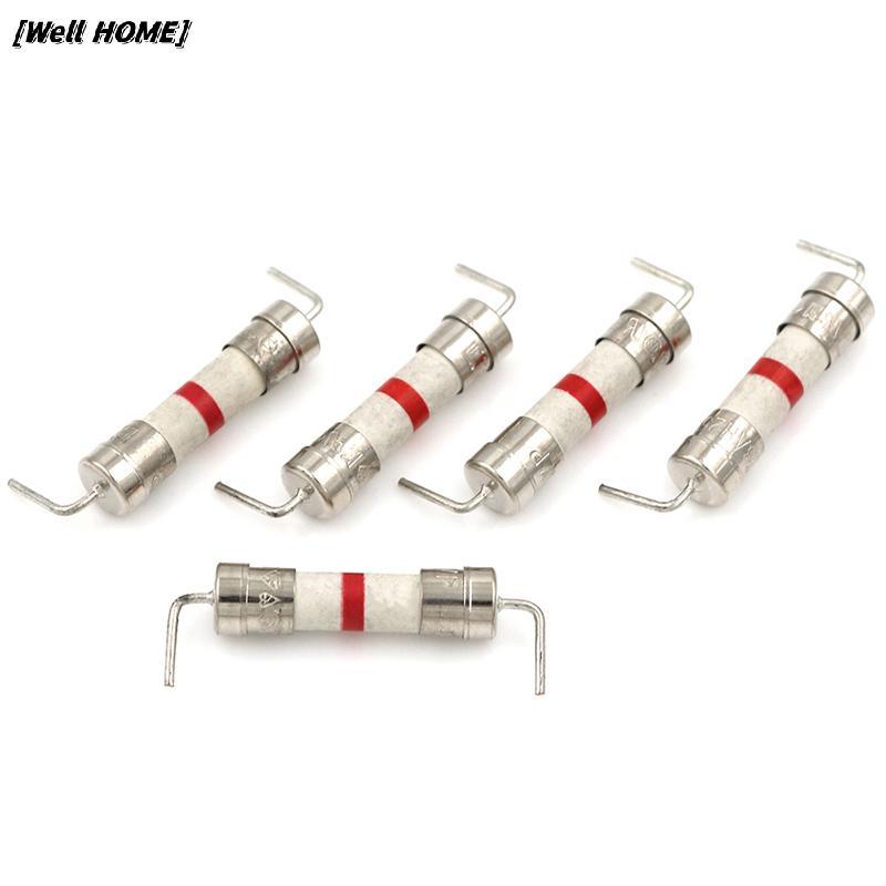 [Well HOME] 5 ชิ้น 8A 250V 5*20 มิลลิเมตรเซรามิคร่างกาย time-lag axial lead fuse สต็อกใหม่