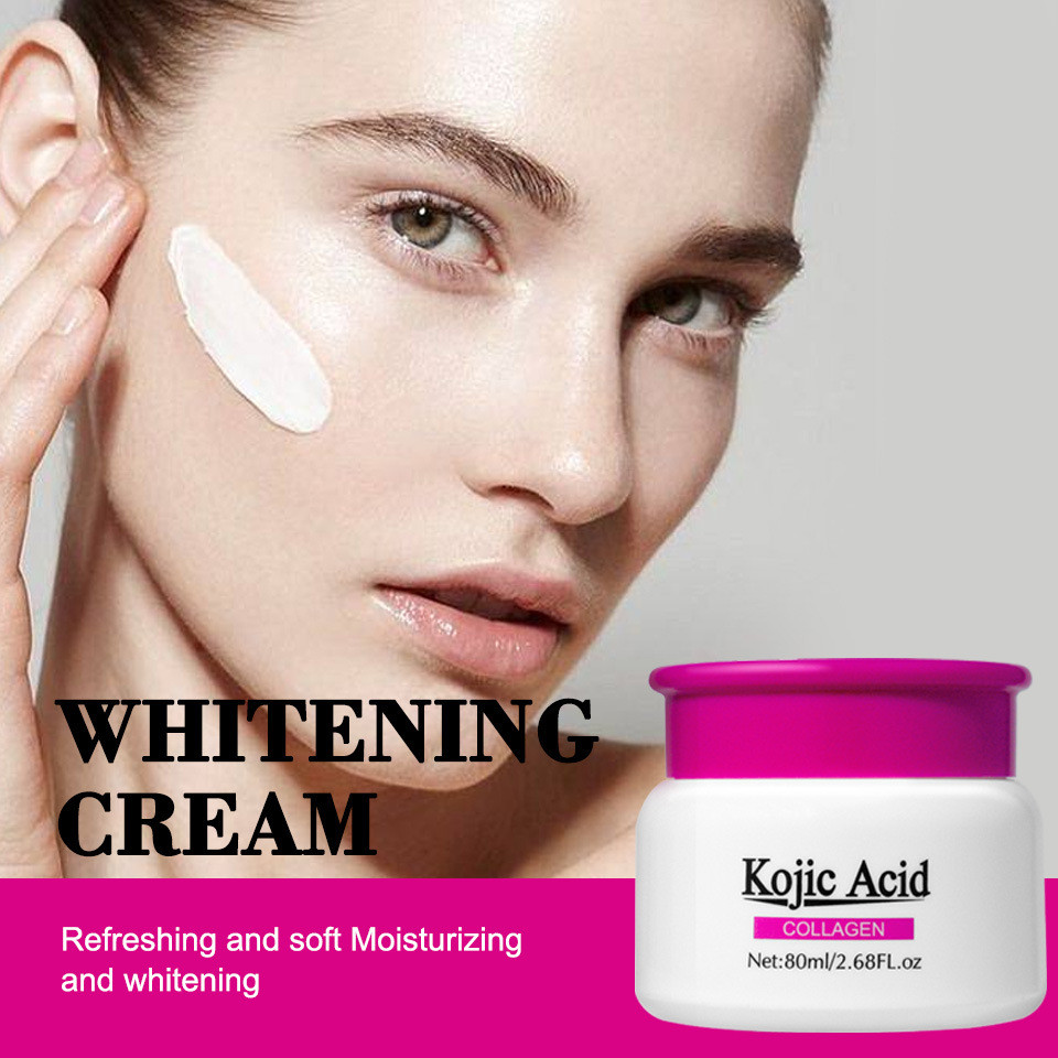 Popular~Collagen Kojic Acid Face Cream Moisturizing, Hydrating, and Brightening Skincare Product Koj