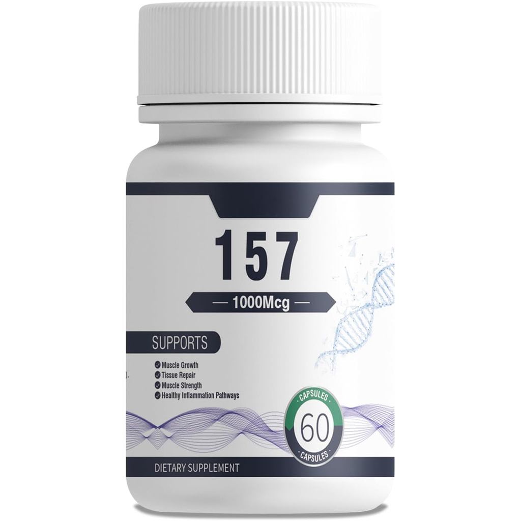 MHYO BP157 แคปซูลคอลลาเจน - 1000Mcg รองรับการเจริญเติบโต ซ่อมแซมเนื้อเยื่อ ความแข็งแรง 60 นับ
