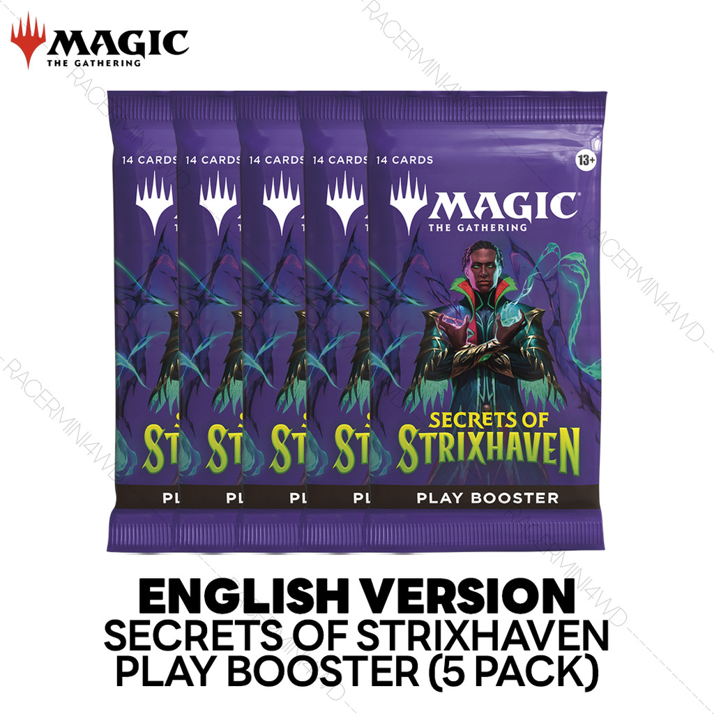 Magic: The Gathering - Secrets of Strixhaven Play Booster 5 Pack (Delion Display)