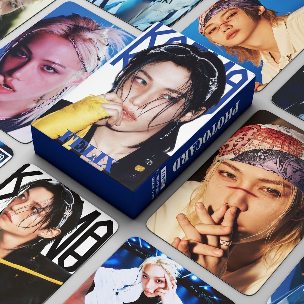 127 แผ่น Stray Kids Photocards Bruce Lee FELIX Photocard สติ๊กเกอร์ KARMA4.7 MING