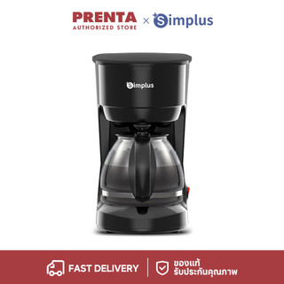 Prenta x Simplus Coffee เครื่องชงกาแฟ ใช้ในครัวเรือน เครื่องชงกาแฟกรองหยด ความจุขนาดใหญ่ 750 มล. ชงชากาแฟ KFJH011