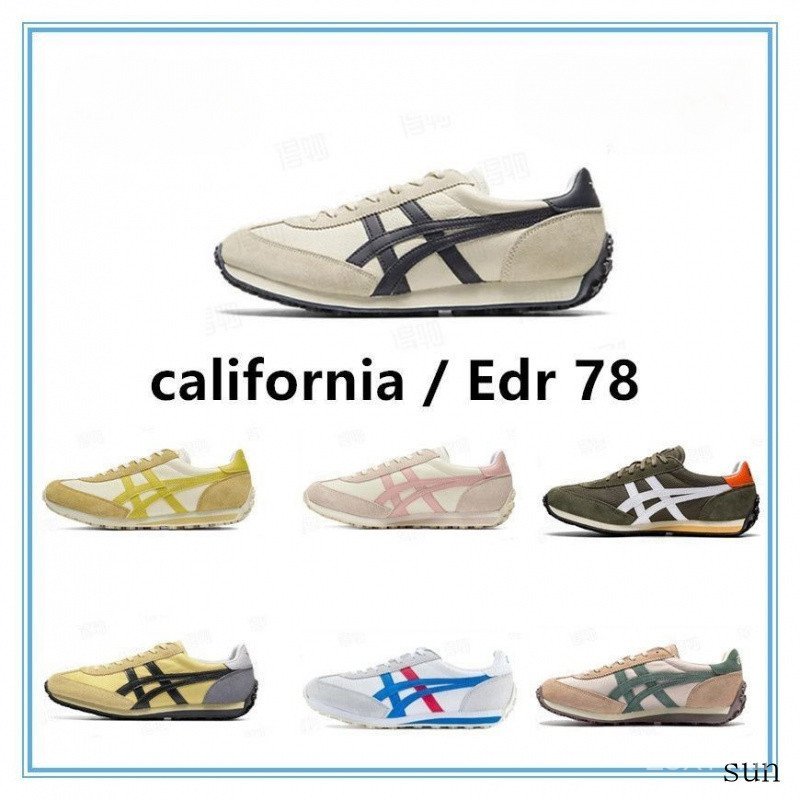 Onitsuka Tiger Edr 78 Forrest Gump Shoes Low-Top Casual Shoes ผู้ชายผู้หญิงสไตล์เดียวกัน J1WO