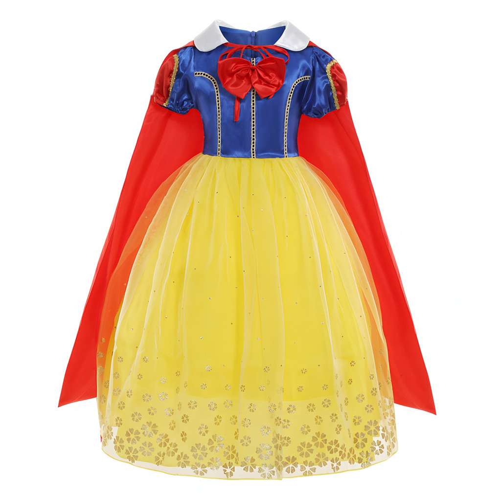 [HaloWeen Snow White สินค้าพร้อมส่ง!] ชุดHALOWEEN SNOW WHITE สำหรับงานปาร์ตี้ เครื่องแต่งกายสำหรับเด