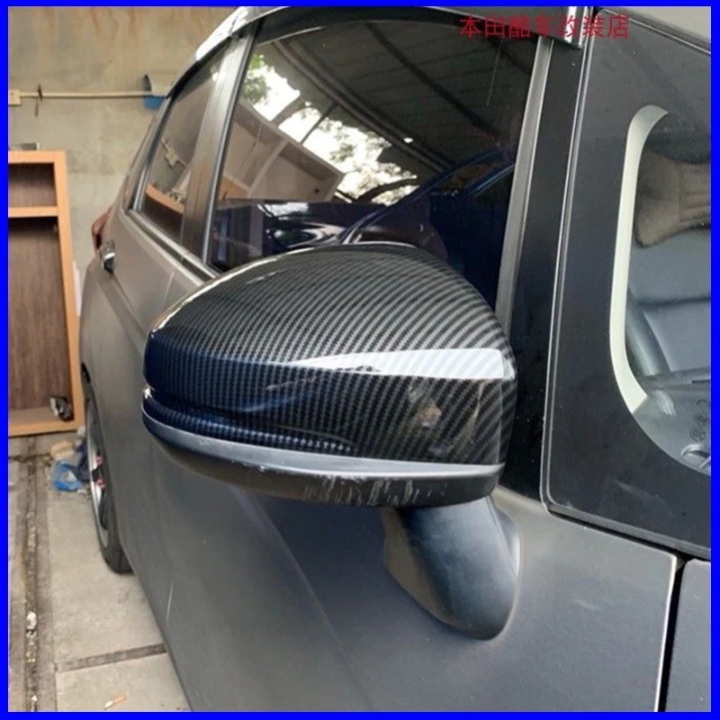 2014-2019 Honda Fit Jazz กระจกมองหลังฝาครอบหมวกเปลี่ยนชิ้นส่วนจัดแต่งทรงผมอัตโนมัติและอุปกรณ์เสริม