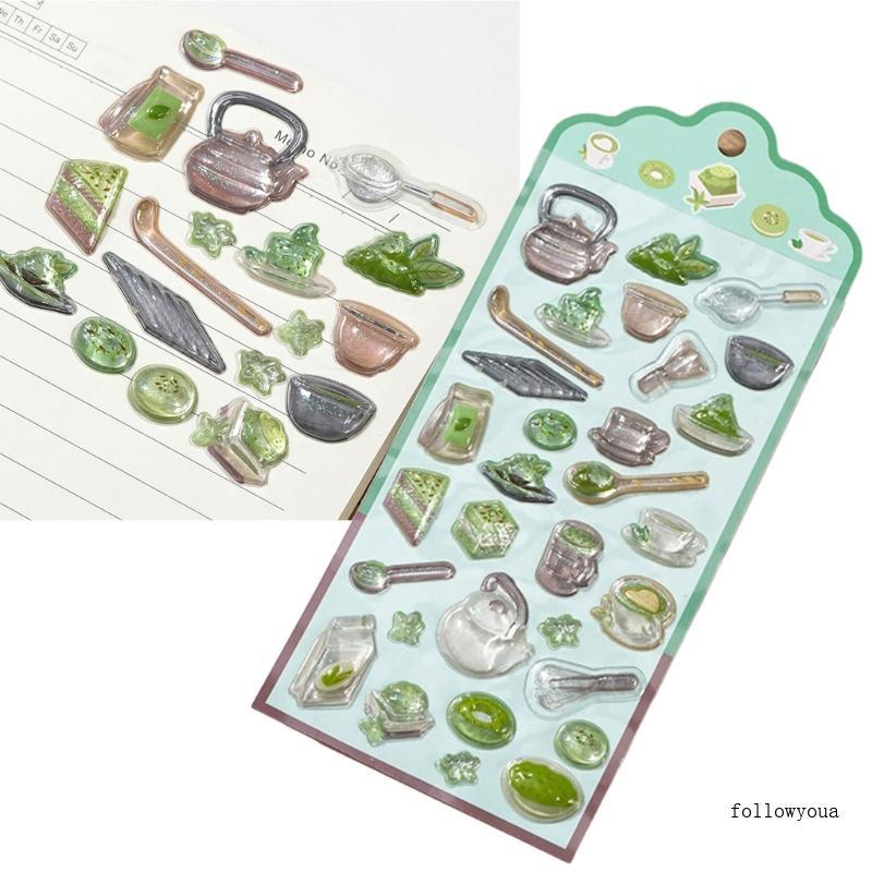 Fol Artistic Japanese Cuisine Sticker สําหรับเพิ่มวารสารและอัลบั้มรูป