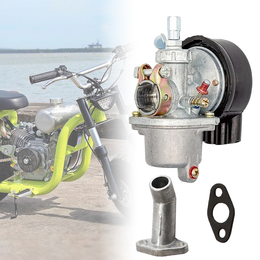เหมาะสําหรับ 49cc, 60cc, 66cc, 80cc Two-Stroke เครื่องยนต์มอเตอร์จักรยาน, ชิ้นส่วนเปลี่ยนคาร์บูเรเตอร์สกู๊ตเตอร์