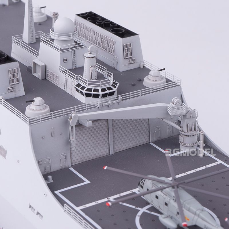3G รุ่น Trumpeter ประกอบเรือ 04551 จีนประเภท 071 Quinn Mountain 998 Dock Landing Ship