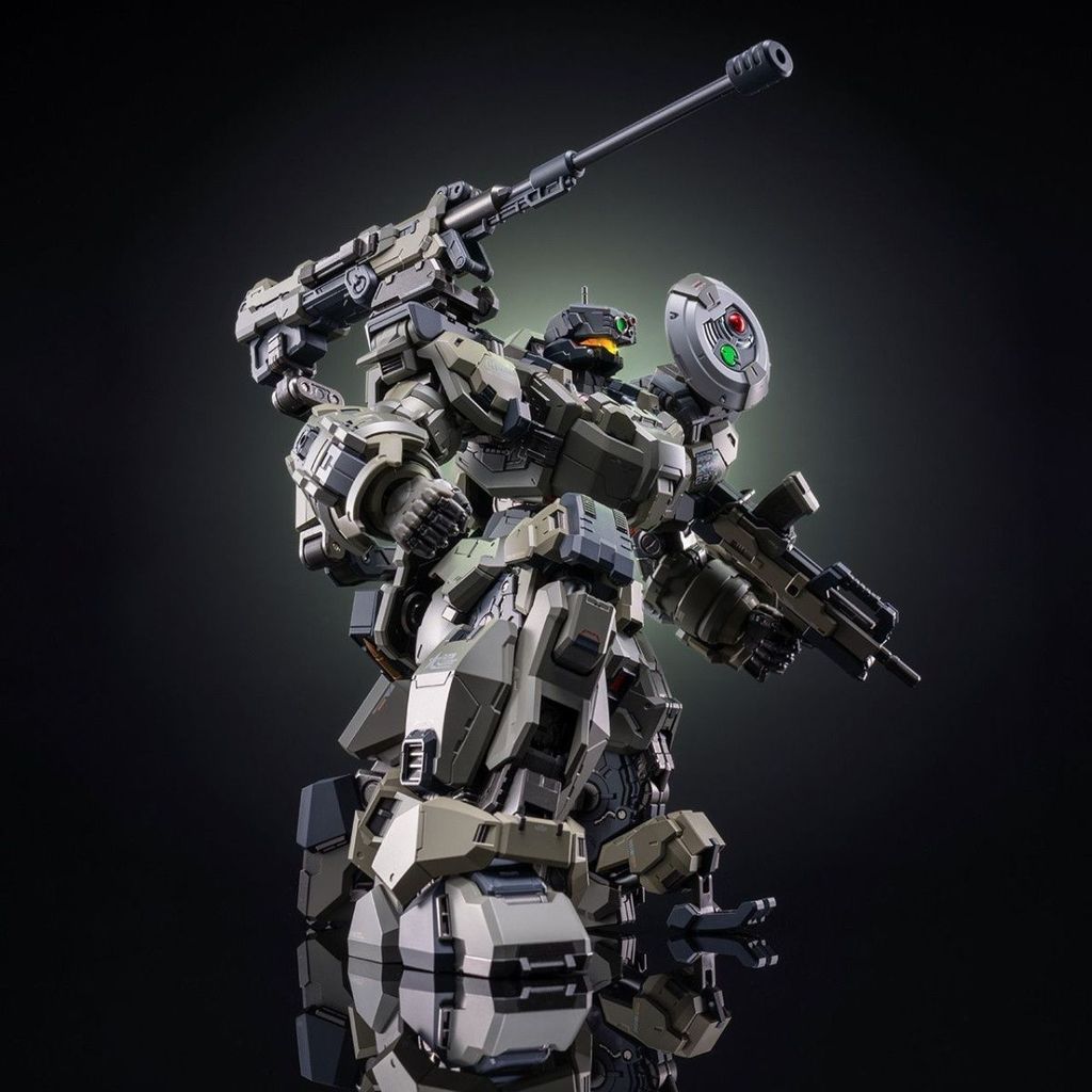 พร้อมสต็อก MOSHOW MOSHOW Near Guard Special Combat Type Blue Flame Bobosa Squadron Alloy ผลิตภัณฑ์สําเร็จรูป
